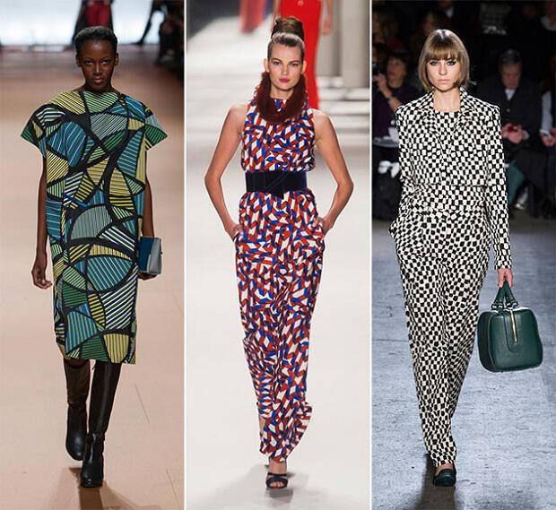 ρούχα με εκτυπώσεις και μοτίβα – Τάσεις της μόδας Φθινόπωρο 2014 / Χειμώνας 2015