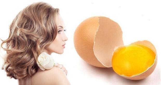 πακέτα περιποίησης μαλλιών με αυγό