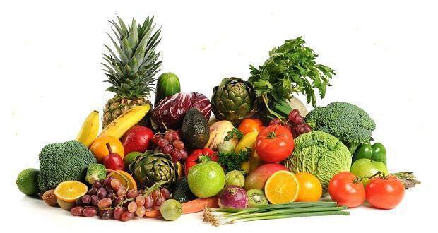 φρούτα και λαχανικά για ενυδάτωση