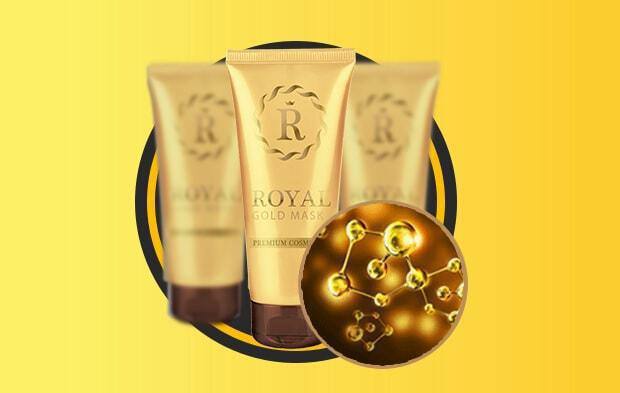 καταπολέμηση ρυτίδων royal gold mask